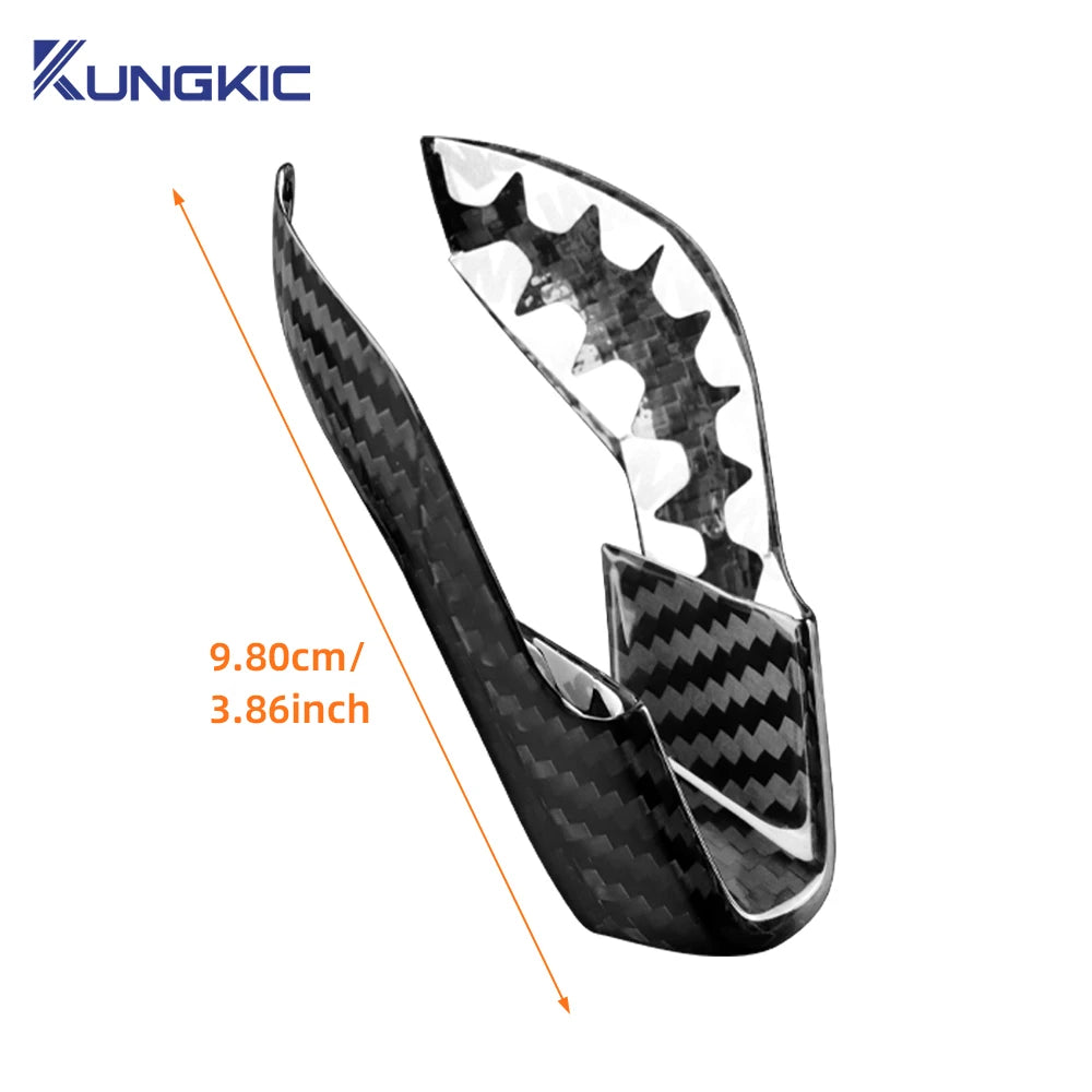 Real Hard Carbon Fiber For BMW M2 G87 M3 G80 M4 G82 G83 X3M F97 X45 F98 F95 2021-2025 LHD RHD Car Gear Shift Knob Interior Cover