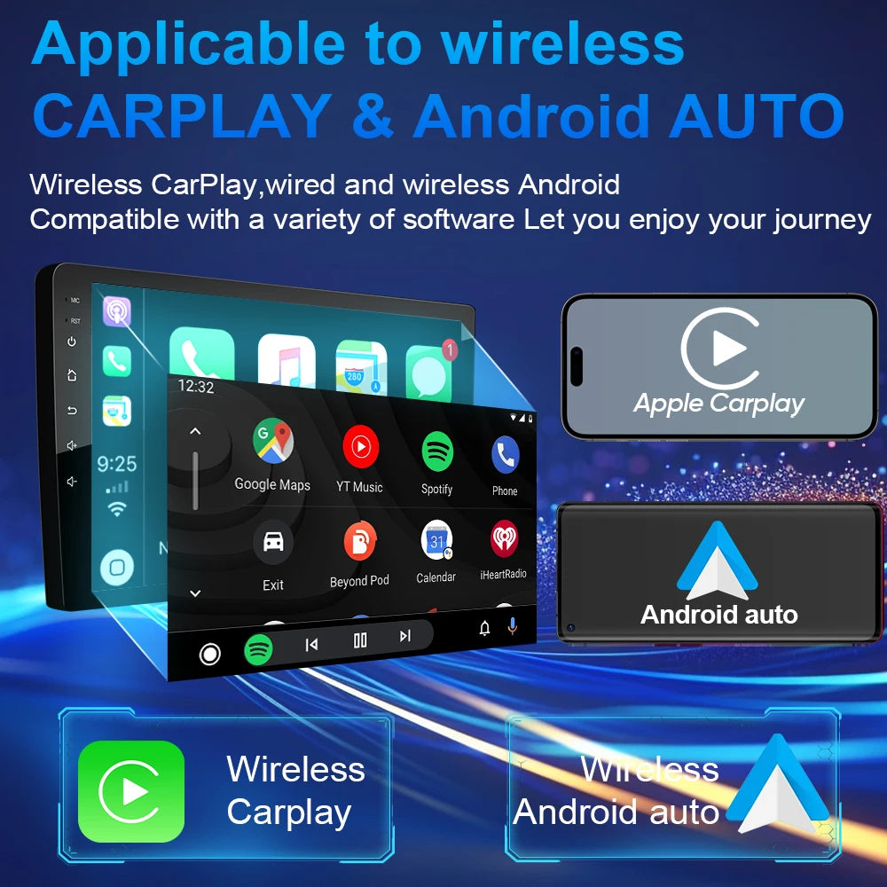Seat ibiza 6j / cupra Wireless Apple CarPlay Android Auto Multimedia System | Plug & Play Android Display