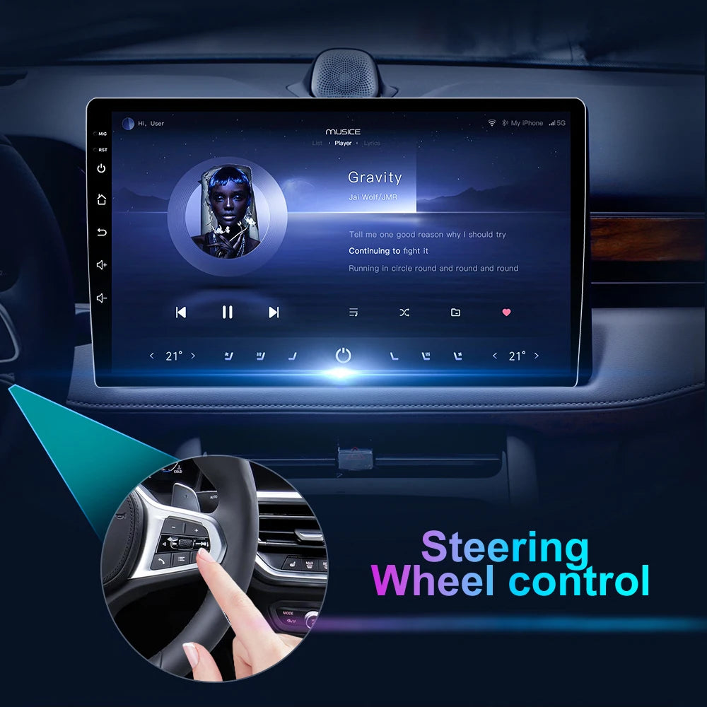 Seat ibiza 6j / cupra Wireless Apple CarPlay Android Auto Multimedia System | Plug & Play Android Display